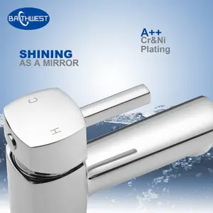 BATHWEST Cloakroom Sink Tap  Chrome Brass Basin Tap  Bathroom Tap Basin Mixer Taps Faucet