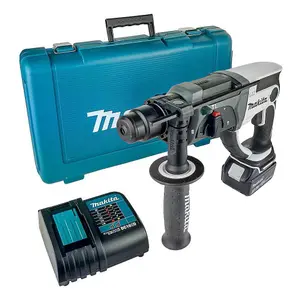 Makita DHR202SFW 18V 2kg Lithium SDS Hammer Drill + 1 x 3.0 Batteries + Case