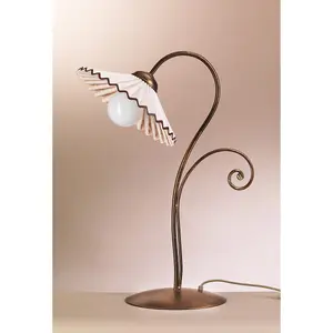 Luminosa Rosina Table Lamp, Ceramic Shade