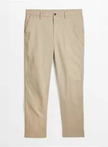 Men's Stone Straight Leg Chino Trousers - Tu Clothing By Sainsburys