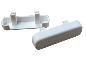 Upvc Window and Door Drain Slot Cover White 10 Pack