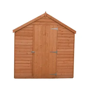 5 ft. W x 7 ft. D Wooden Garden Shed Yes