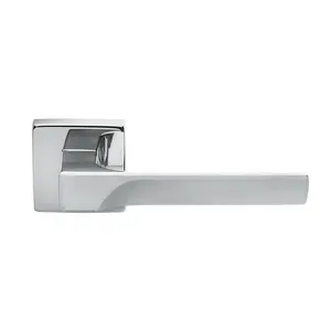 Flash Latch Door Handle (Set of 2) Polished Chrome