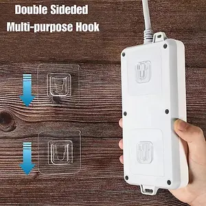 Double-Sided Adhesive Wall-mounted Hooks