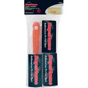 SupaHome Lint Roller (Pack of 3) Orange (One Size)