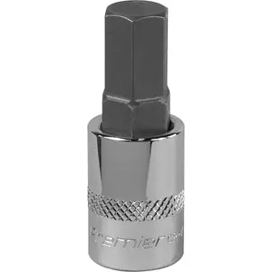 11mm Forged Hex Socket Bit - Durable Chrome Vanadium Tool for Professional Use