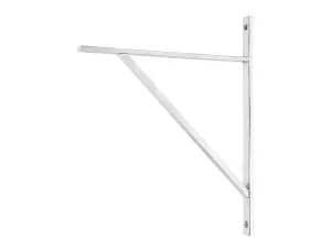 Polished Chrome Chalfont Shelf Bracket (314mm x 250mm)