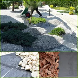 1.5 x 25 m / 4.9 x 82.0 ft Weed Control Membrane, Weed Control Woven Fabric, Ground Cover Sheet, 100 GSM, UV Stabilised