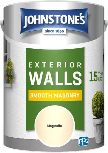 Johnstone's Masonry Paint Magnolia - 5L