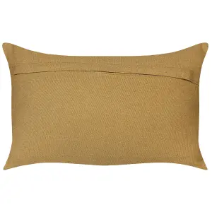 Set of 2 Cushions MAGURI Jute 30 x 50 cm Oriental Brown