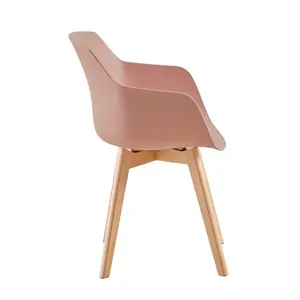 Neve Dining Armchair (Set of 4) Pink