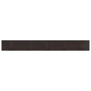 Rug Rectangular Dark Brown 60x500 cm Bamboo