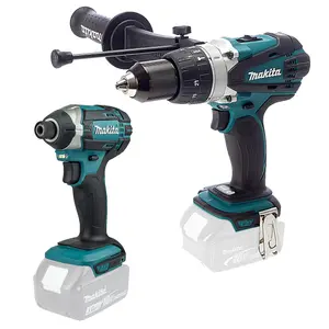 Makita DLX2145 18v LXT DHP458Z Combi Hammer Drill + DTD152 Impact Driver Bare