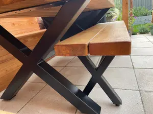 Chunky & Sturdy Outdoor Seating Bench