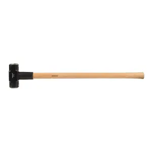 Silverline Lump Hammer 7lb 3.18kg Hardwood Handle Sledge Club Rubber Grip 633673