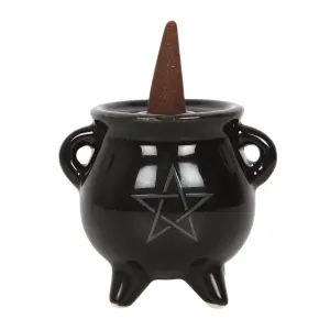 Something Different Cauldron Incense Holder Black (One Size)