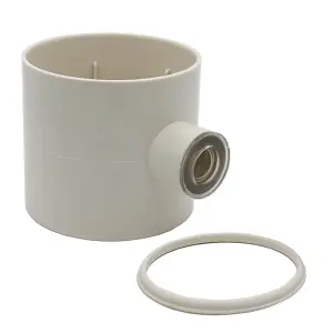 Condensation Trap With Overflow - 100mm