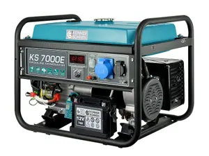 Petrol generator KS 7000E with a rated power of 5.0 kW