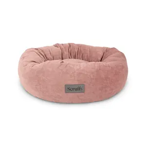 Polyester Pet Bed Pink / Medium (12-18kg)