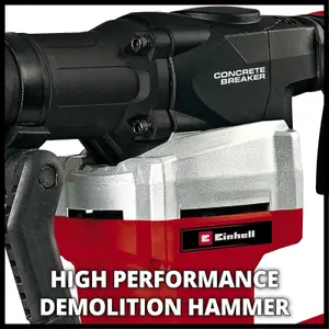 Einhell Demolition Hammer 32J SDS-Max 1500W With Heavy Duty Storage Case 360 Degree Handle Adjustment TE-DH 32