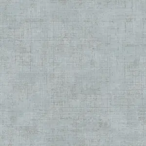 Galerie Italian Style Blue Distressed Weave Texture Effect Wallpaper Roll