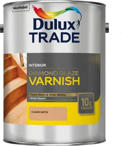 Dulux Trade Diamond Glaze Clear Satin 5L