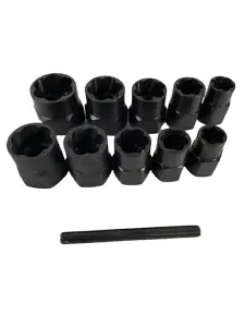 TOOLZONE 11PC 3/8" TWIST SOCKET SET