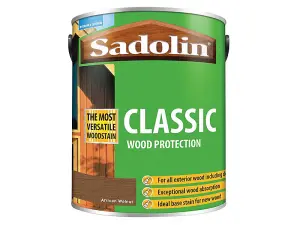 Sadolin 5028485 Classic Wood Protection African Walnut 5 litre SAD5028485