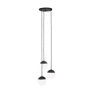 Interiors by Premier Revive Dia 3 Pendant Light