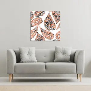 Leaf Droplets (Canvas Print) / 101 x 101 x 4cm