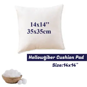 Hollowfiber Cushion Pads Insert Filler Inner Scatters Deep Filled Plump Cushion