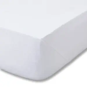 Catherine Lansfield Brushed Cotton Fitted Sheet White