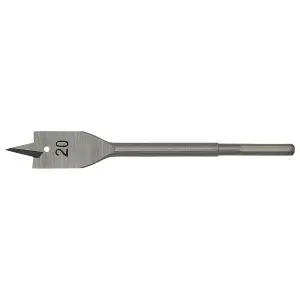 Sealey Fully Hardened High Performance Flat Wood Bit 20mm x 152mm FWB20