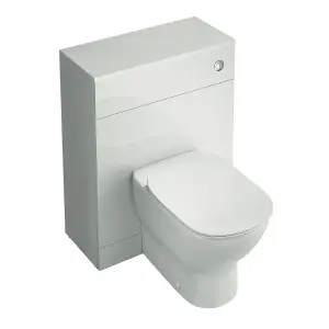 Ideal Standard Tesi White Slim Back to wall Toilet with Soft close seat & Close coupled cistern