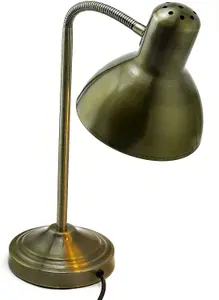 Belaa England Desk Lamp Office Table lamp Reading Lamp Metal Antique Look Brass Color Elegant lamp