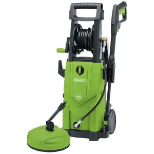 Draper 230V Pressure Washer, 2,200W, 165Bar, Green 03095