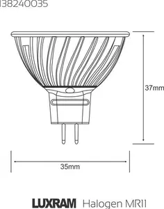 MR11 Halogen GU4 Dichroic 35W 30°