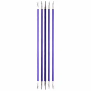 ZING DP 20X3.75 - Zing: Knitting Pins: Double-Ended: Set of Five: 20cm x 3.75mm - KnitPro