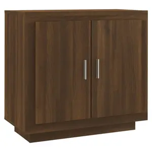 Jaylind Sideboard 80x40x75 cm Engineered Wood Brown Oak