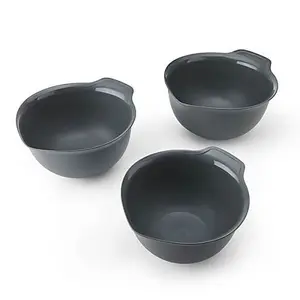 KitchenAid 3 Piece Nesting Mixing Bowl Set Charcoal Grey