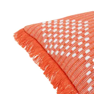 furn. Kadie Outdoor/Indoor Woven Feather Filled Cushion