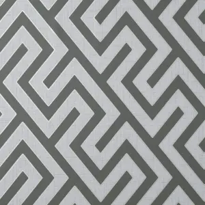 Larson Geometric Charcoal Wallpaper FD43069