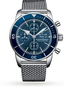 Breitling Superocean Heritage Chronograph 44 Stainless Steel Watch A13313161C1A1 44mm - Breitling Watches