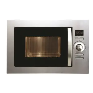 Cookology 900W Built-in Microwave 25L Integrated Design - BMOG25LIXH Stainless Steel