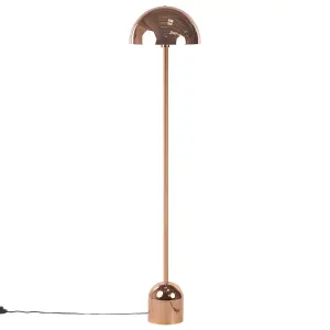 Metal Floor Lamp Copper MACASIA