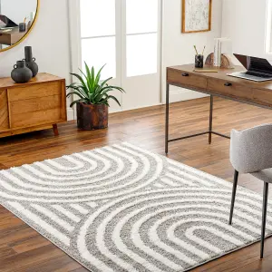 MARAVA Modern Shaggy Area Rug 160 x 213 cm