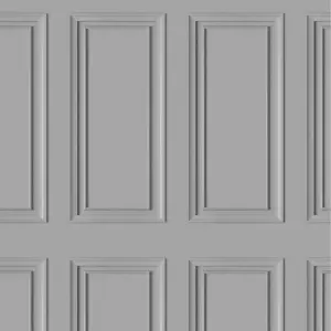 Dimension Panel Grey Wallpaper