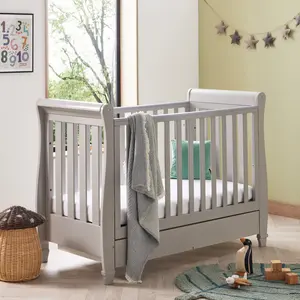 Eva Cot Bed Grey