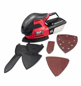 Lumberjack Mouse Detail Sander Electric Sanding Tool with Built in Dust Extraction