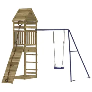 Berkfield Outdoor Playset Impregnated Wood Pine